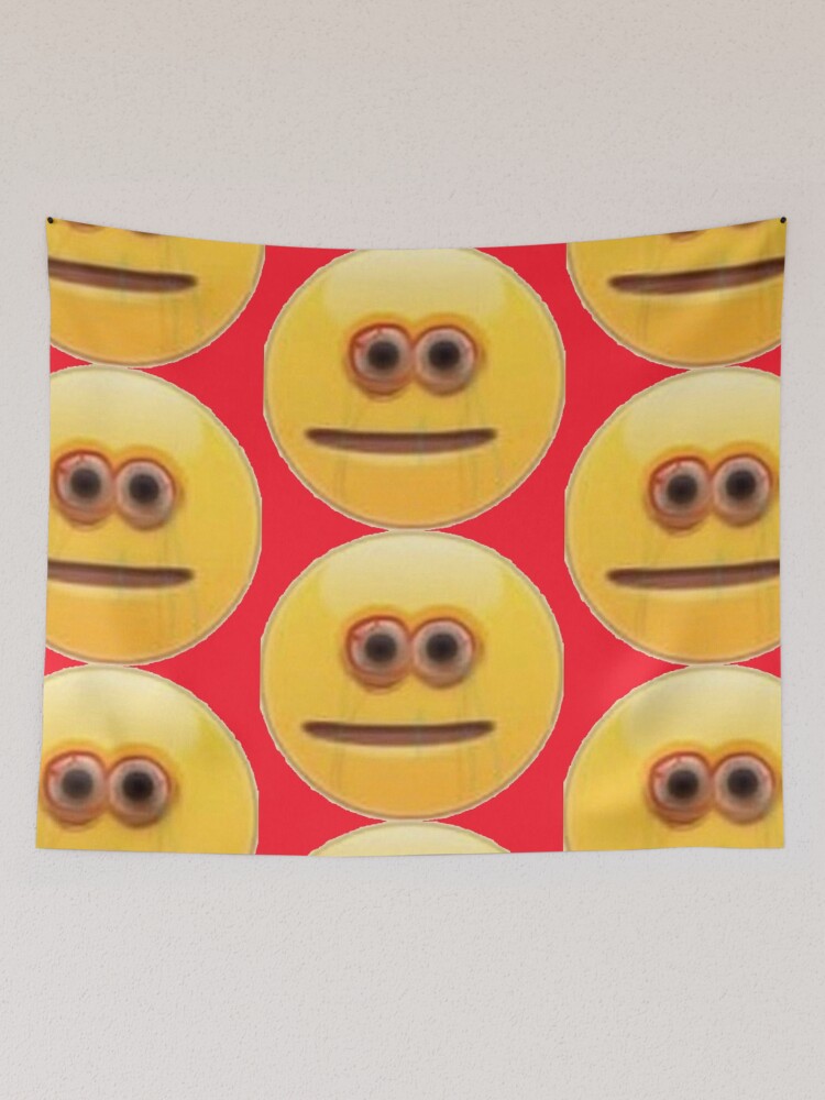 Cursed Emoji Tapestry for Sale by SnotDesigns