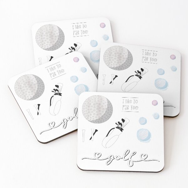 Item preview, White Watercolor Golf and Golfer Pack designed and sold by The-Goods.