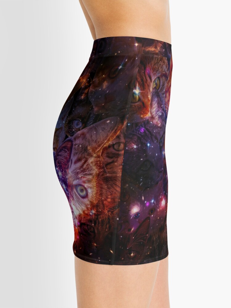 Discover Kitty Galaxy Mini Skirt
