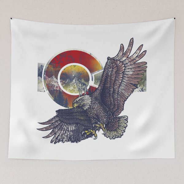 Item preview, colorado flag designed and sold by inkzella.