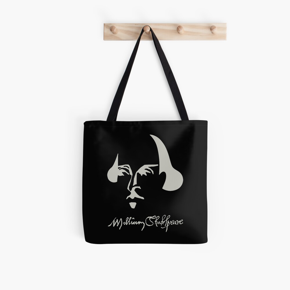 Shakespeare Simple Image with Signature Two Tote Bag