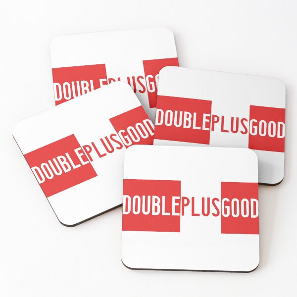 Item preview, Doubleplusgood in Red and White designed and sold by kierkegaard.