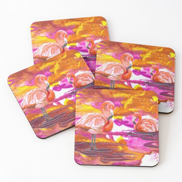 Item preview, Flamingos designed and sold by ARahe.