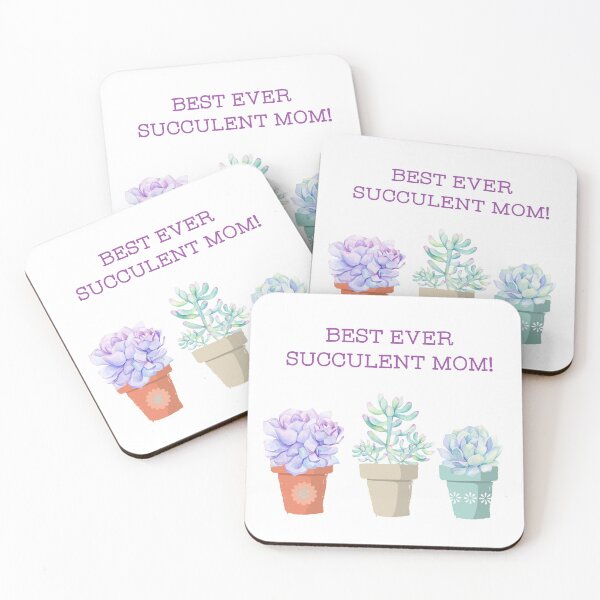 Item preview, Best ever Succulent Mom for the crazy plant lady designed and sold by Biddy Dev.