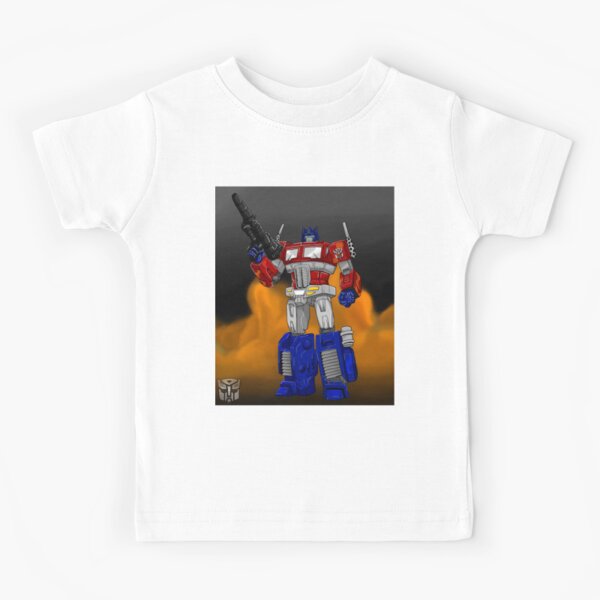 Transformers Optimus Watercolor T-Shirt