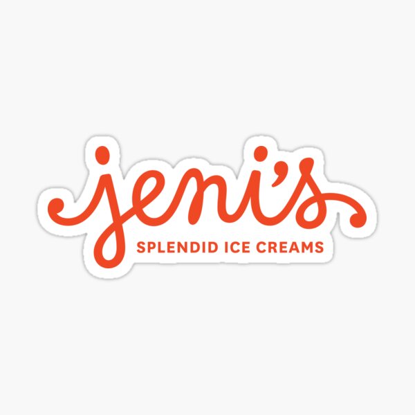 Jeni's Splendid Ice Creams Sticker
