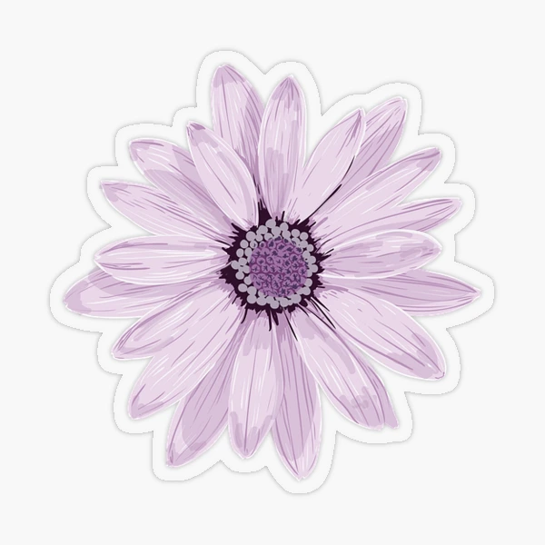 Pretty Purple Lilac Flower Sticker for Sale by WPhotographyW