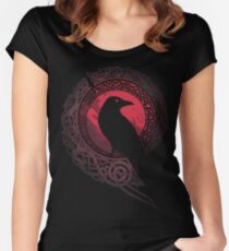 EDDA Tailliertes Rundhals-Shirt