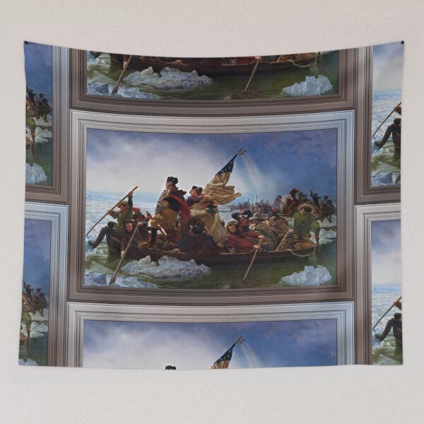 Item preview, Washington Crossing the Delaware by Emanuel Leutze designed and sold by Xzendor7 Digital Art Creations.