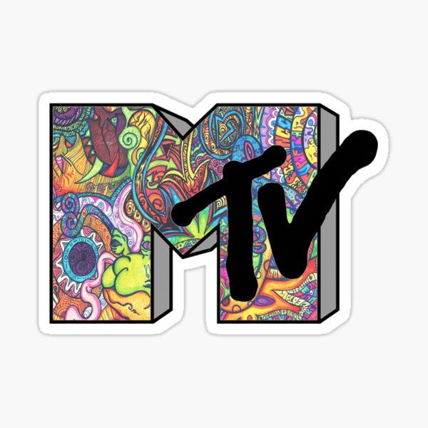 MTV logo Sticker