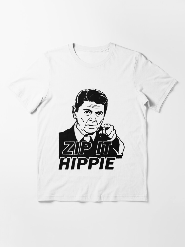 zip it hippie shirt