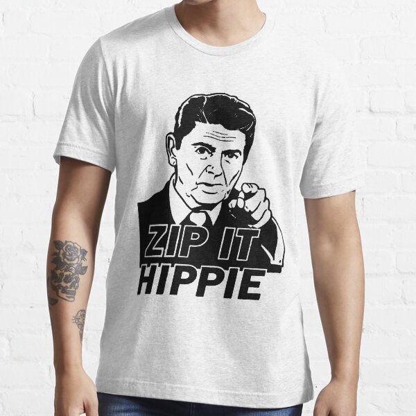 zip it hippie shirt