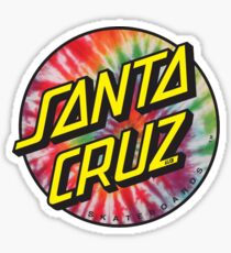 "santa cruz" sticker Sticker