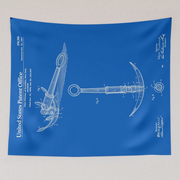 Item preview, Anchor Patent - Blueprint designed and sold by FinlayMcNevin.