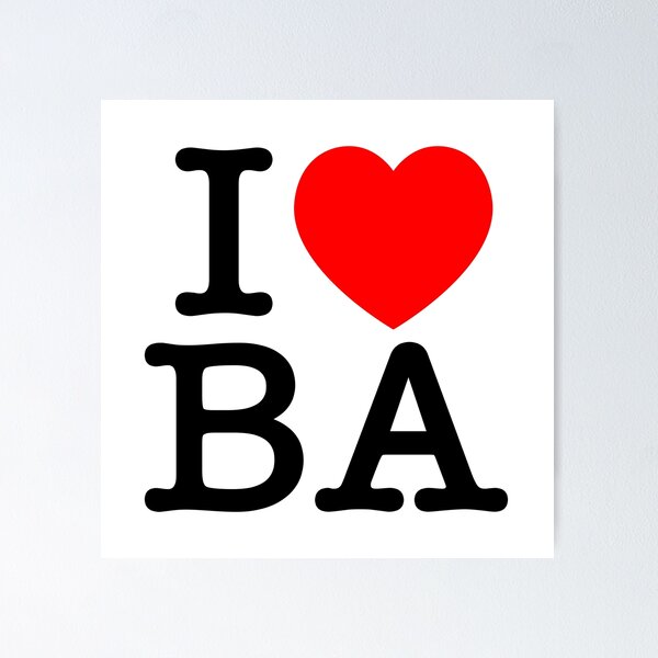 I Love Bz Posters for Sale | Redbubble