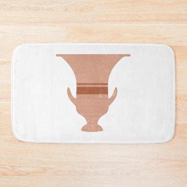 Item preview, Minimal Abstract Greek Vase 13 - Calyx Krater - Terracotta Series - Modern, Contemporary Print designed and sold by Studio Grafiikka.