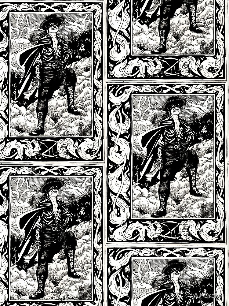 Kelmscott Zorro by AJ-Drake