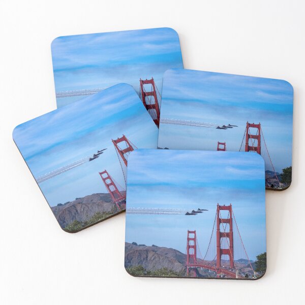 Item preview, Blue Angels by the Golden Gate Bridge designed and sold by gerardofm4.