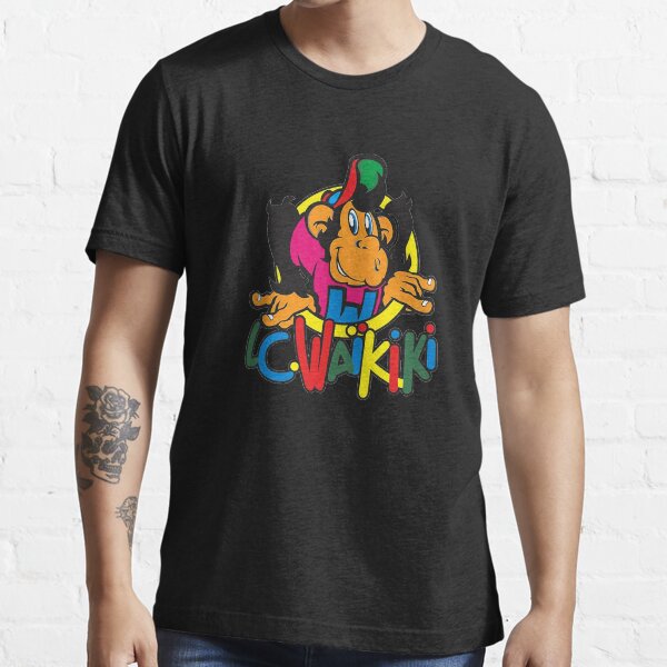 Waikiki coloré merch T-shirt essentiel
