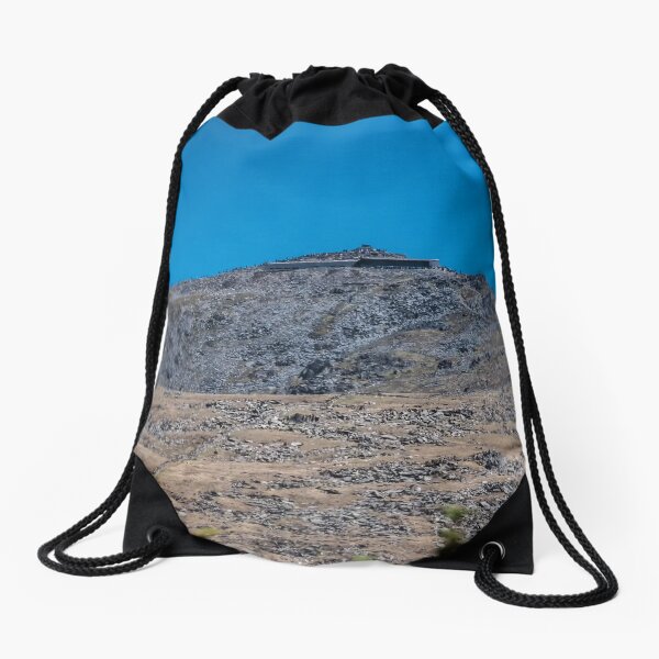 Mount Snowdon in Blue Drawstring Bag