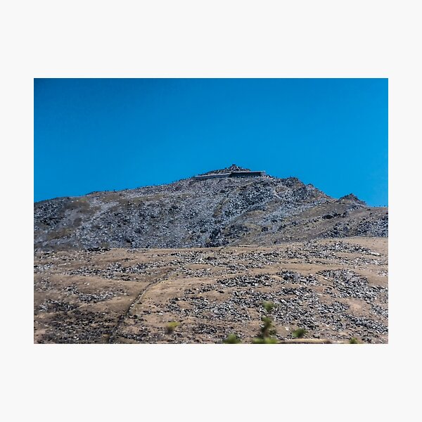 Mount Snowdon in Blue Photographic Print