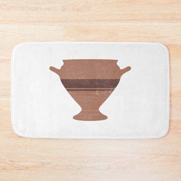Item preview, Minimal Abstract Greek Vase 15 - Bell Krater - Terracotta Series - Modern, Contemporary Print designed and sold by Studio Grafiikka.