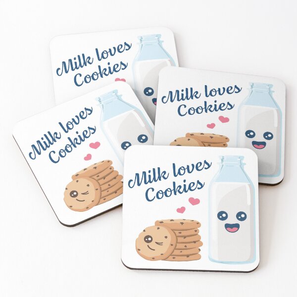 Item preview, Milk loves cookies designed and sold by HotVector.