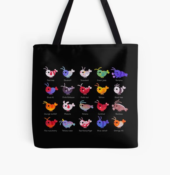Freshwater shrimp - name All Over Print Tote Bag