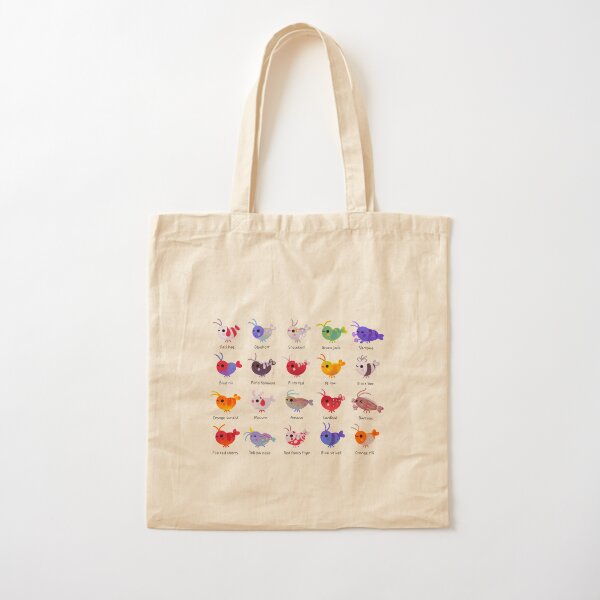 Freshwater shrimp - name Cotton Tote Bag