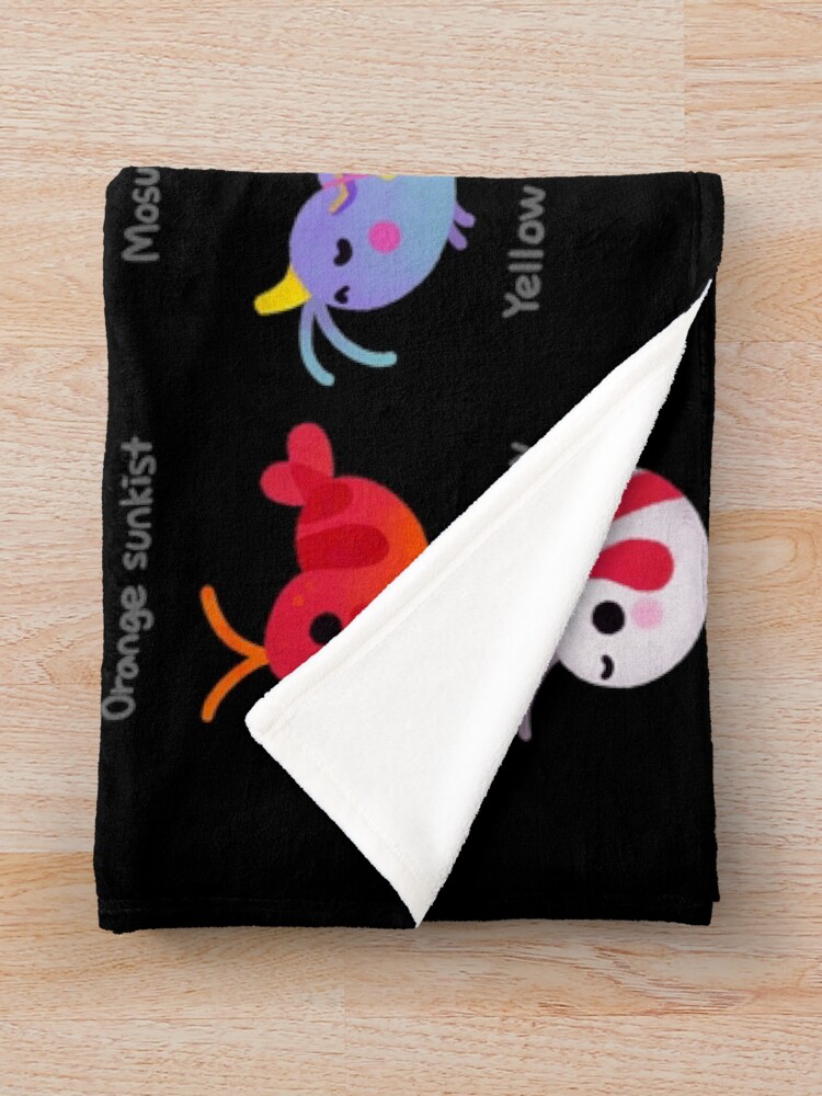 Alternate view of Freshwater shrimp - name Throw Blanket