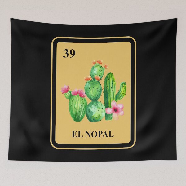 Item preview, El Nopal Lottery Shirt I Traditional Tarot Game Card designed and sold by phskulmshirt.