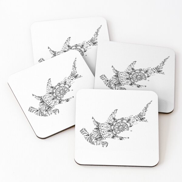 Item preview, Mandala hammerhead shark designed and sold by Ecodream.