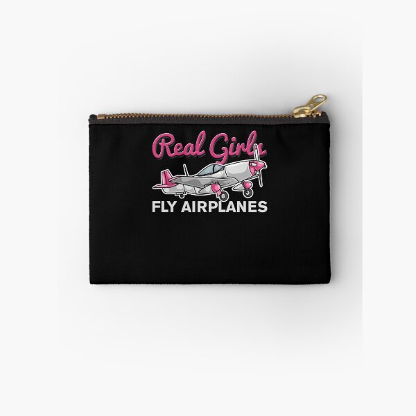 Item preview, Real Girls Fly Airplanes Funny Women Fly Shirt designed and sold by phskulmshirt.