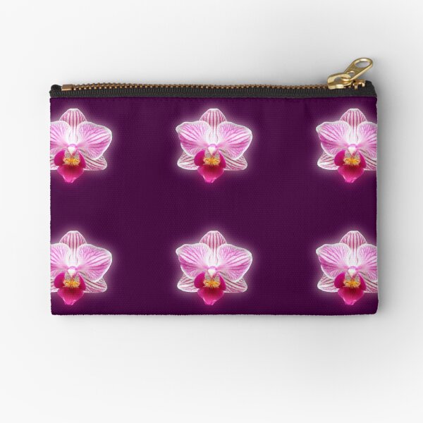 Glowing Orchid Zipper Pouch