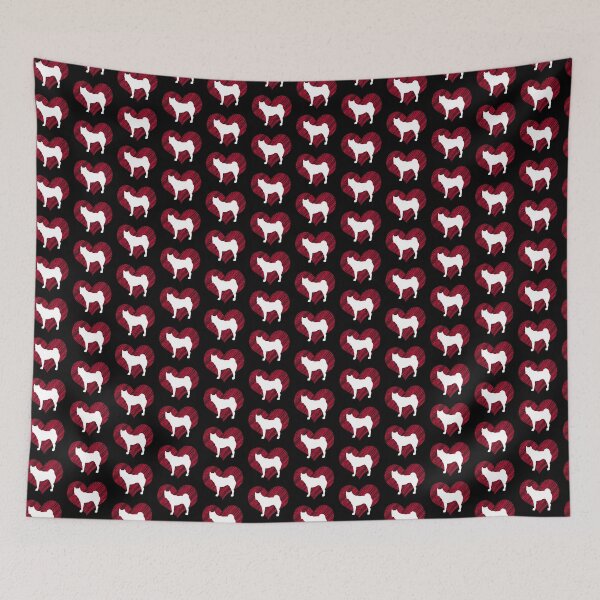 Artikelvorschau, Akita Lovers gift I love dog parent dog mom, dog dad  dog owner gift idea entworfen und verkauft von LoveEveryWear.