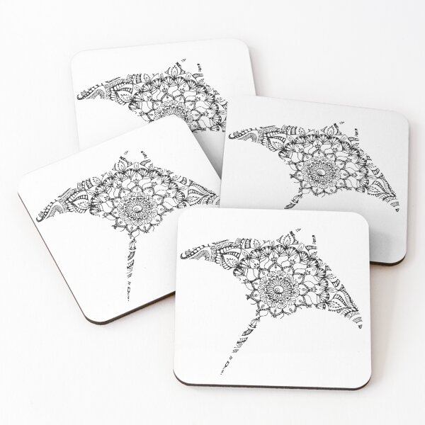 Item preview, Mandala mantaray  designed and sold by Ecodream.