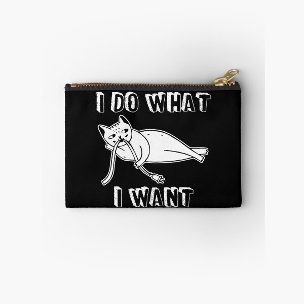 Artikelvorschau, I Do what i want I Katzenbesitzer Geschenk entworfen und verkauft von ChrisFeil.