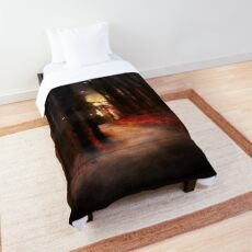 dream a little longer Comforter