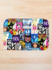 Musical Collage Bath Mat