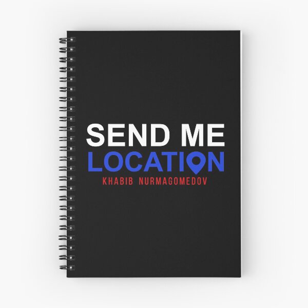 Item preview, Khabib Nurmagomedov - Send Me Location designed and sold by freelobster.