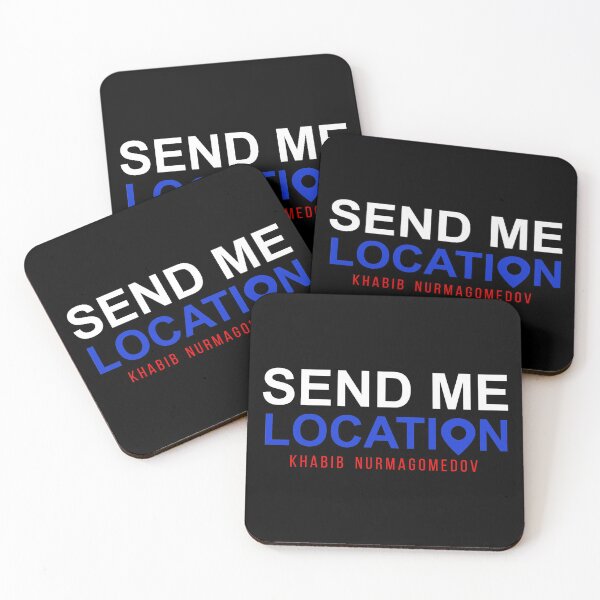 Item preview, Khabib Nurmagomedov - Send Me Location designed and sold by freelobster.