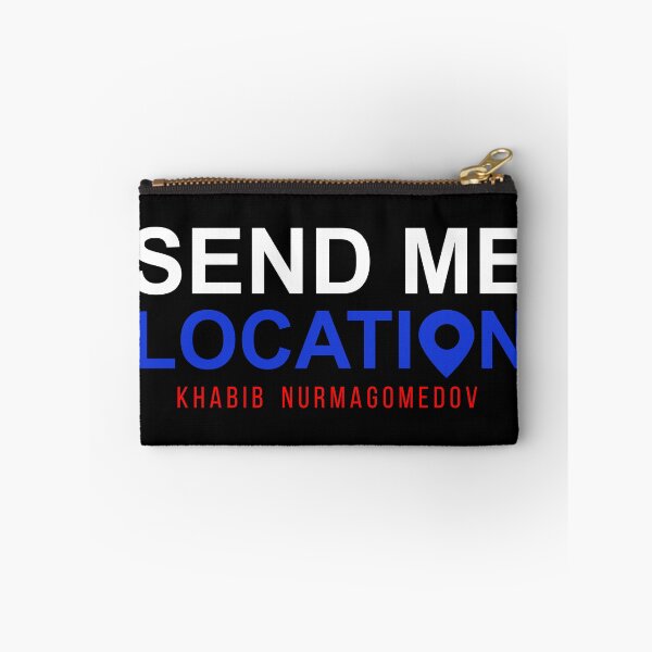 Item preview, Khabib Nurmagomedov - Send Me Location designed and sold by freelobster.