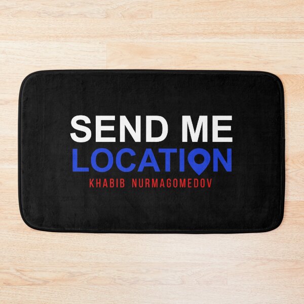 Item preview, Khabib Nurmagomedov - Send Me Location designed and sold by freelobster.