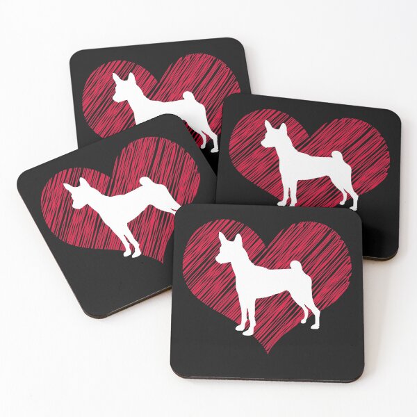Item preview, Basenji Lovers gift I love dog parent dog mom, dog dad dog owner gift idea designed and sold by LoveEveryWear.
