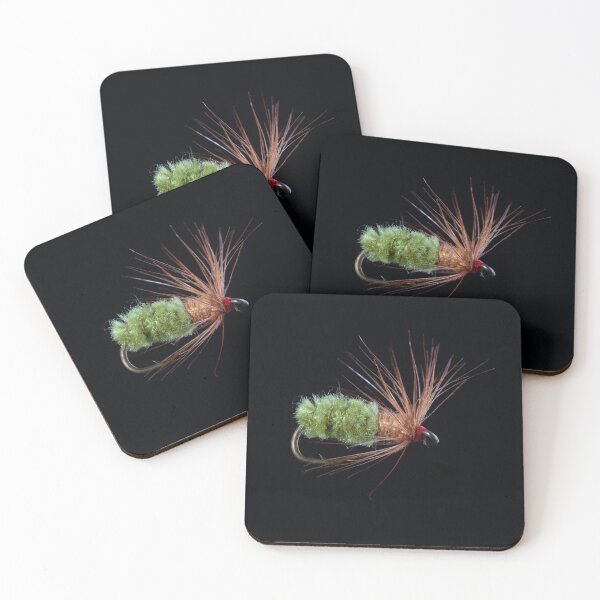 Item preview, Green Caddis Nymph Trout Fly designed and sold by Creative by Design.