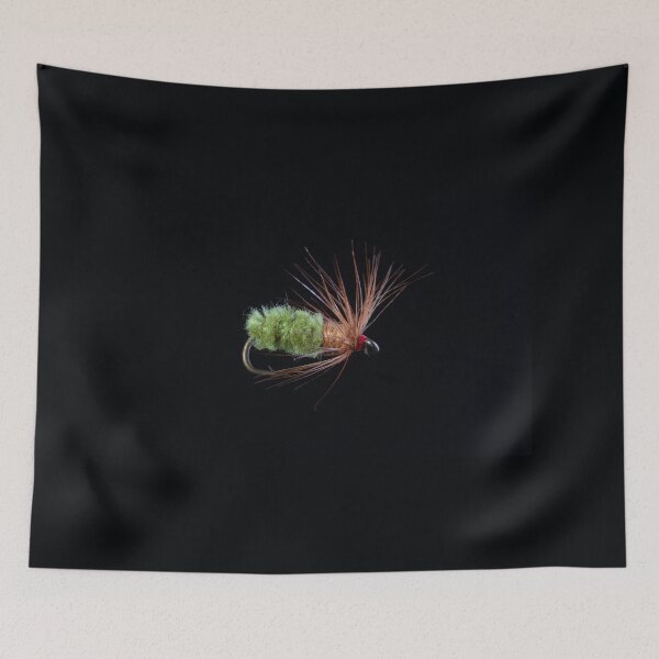 Item preview, Green Caddis Nymph Trout Fly designed and sold by Creative by Design.
