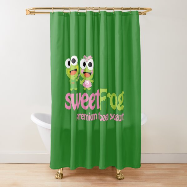 Sweet Frog Shower Curtain