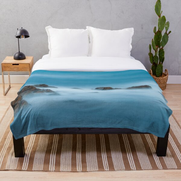 Rugged Shore Throw Blanket
