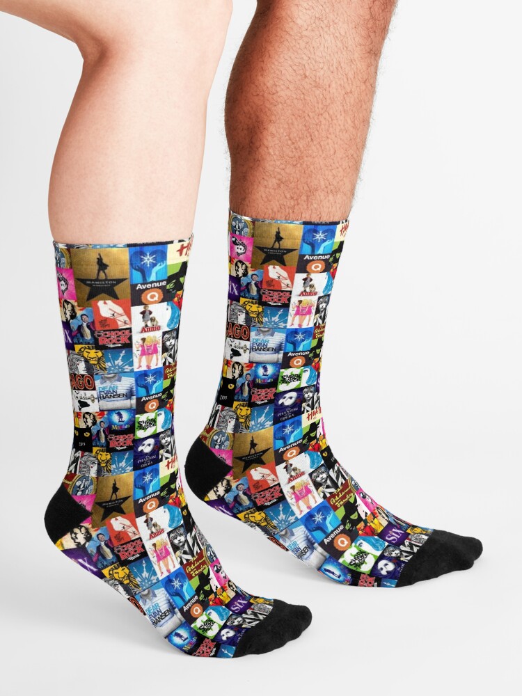 Alternate view of Musical Collage Socks