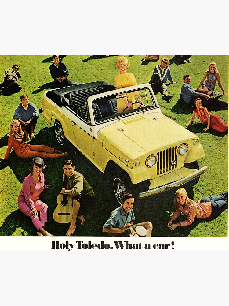 Jeep Jeepster Convertible advertisement 1967 by liesjes